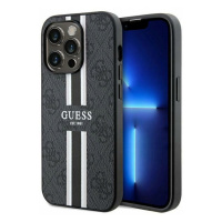 Zadní Kryt Guess pro Apple iPhone 15 Pro Max Printed Stripes MagSafe černá