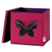 LOVE IT STORE IT - Úložný box na hračky s krytem a okénkem - motýl