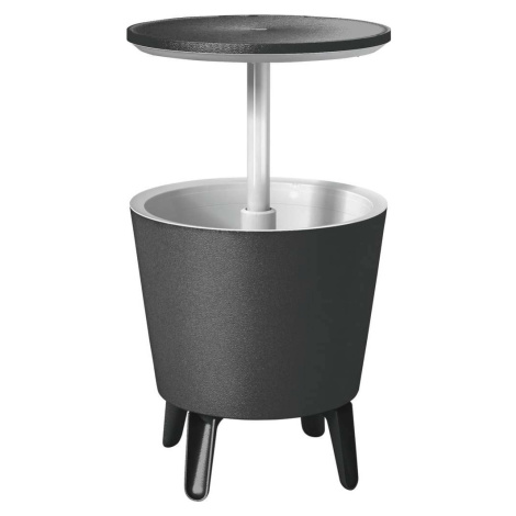 Plastový kulatý zahradní stolek se zásobníkem na led ø 49,5 cm Cool – Keter