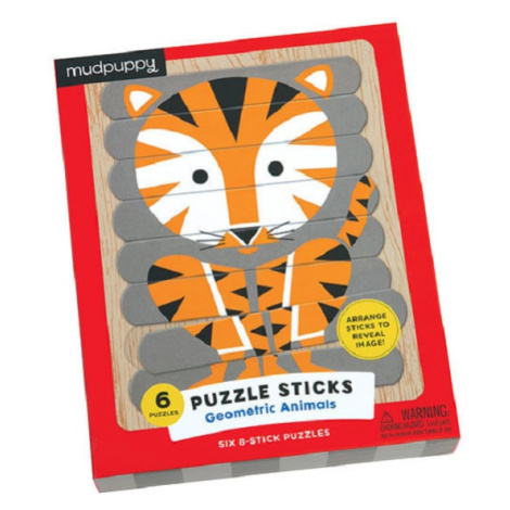 Mudpuppy Puzzle Sticks - Zvířata (24 dílků)