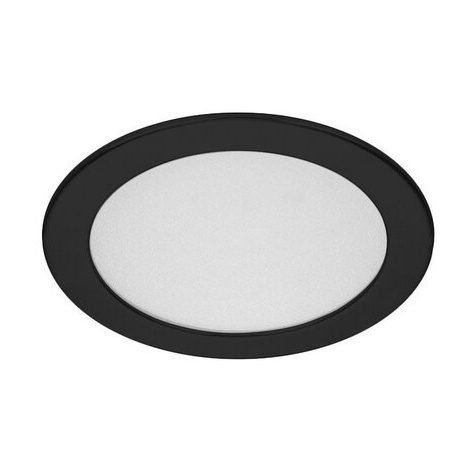 Panlux Podhledové LED svítidlo Downlight CCT Round černá, 12 W