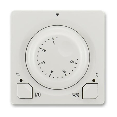 ABB Swing (L) termostat otočný 3292G-A10101 S1 světle šedá