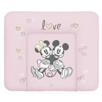 Ceba Podložka přebalovací měkká na komodu (85x72) Disney Minnie & Mickey Pink