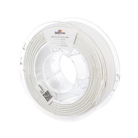 Filament Spectrum S-Flex 90A 1.75mm Polar White 0.25kg