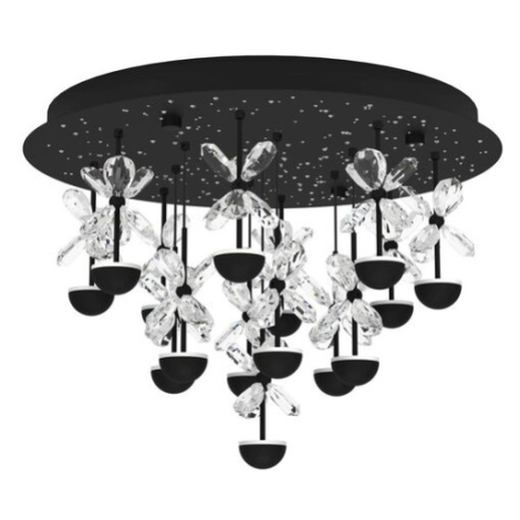 LED Stropní osvětlení Eglo PIANOPOLI 2 černá 390275