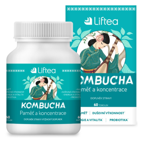 Liftea Kombucha Paměť a koncentrace 60 tobolek