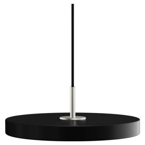 Černé LED závěsné svítidlo s kovovým stínidlem ø 31 cm Asteria Mini – UMAGE