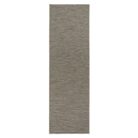 BT Carpet - Hanse Home koberce Běhoun Nature 104262 Grey/Multicolor – na ven i na doma - 80x500 