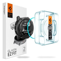 Spigen Glass tR EZ Fit 2 Pack Garmin Instinct 2X Solar