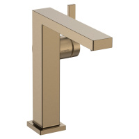 Umyvadlová baterie Hansgrohe Tecturis E bez výpusti kartáčovaný bronz 73041140