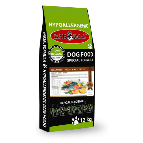 Granule Bardog Salmon Fruits Holistic - 12 kg