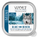 Wolf of Wilderness Adult 6 x 150 g vanička - Blue River - rybí