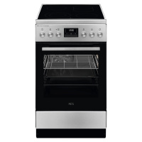 AEG Sklokeramický sporák SteamBake CCB56490BM