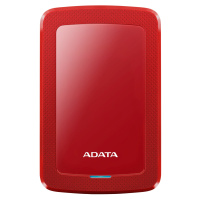ADATA HV300 - 2TB, červená - AHV300-2TU31-CRD