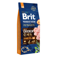 Brit Premium by Nature Senior S+M - 15 kg