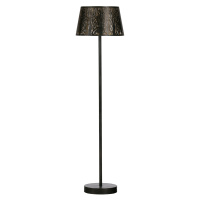 WOOOD Stojací lampa KETO kovová černá