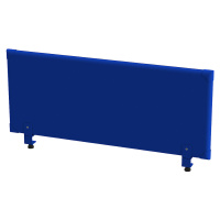 eurokraft pro Akustický nástavný panel pro pracovní stůl, výška 450 mm, šířka 1200 mm, modrá