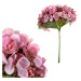 Umělý puget hortenzií, 20 x 35 x 20 cm, růžová