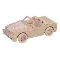 Woodcraft Dřevěné 3D puzzle malé BMW