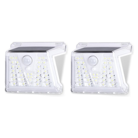 B.V.  - SADA 2x LED Venkovní solární svítidlo se senzorem LED/1,48W/3,7V IP65