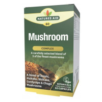 Natures Aid Mushroom Complex 60 kapslí