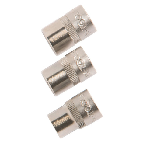 LUX Sada nástrčných klíčů Comfort 3dílná, 10 - 12 mm