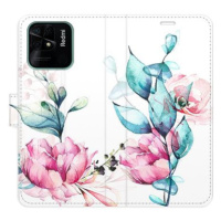 iSaprio flip pouzdro Beautiful Flower pro Xiaomi Redmi 10C