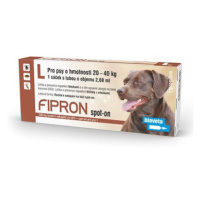 Bioveta Fipron 268 mg spot-on pro psy L 1 × 2,68 ml