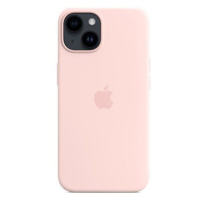 Apple iPhone 14 Silikonový kryt s MagSafe křídově růžový