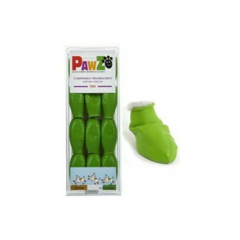 Botička ochranná Pawz kaučuk Tiny sv.zelená 12ks Pawz&Pepper