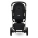 EASYWALKER Kombinovaný kočárek Jimmey Pepper Black XXL AIR + RWS + Jackey XL Shadow Black