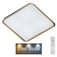 LED Stmívatelné stropní svítidlo UNA LED/60W/230V 2700-6500K + dálkové ovládání