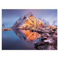 Fotografie Winter in Reine, Lofoten Islands, Norway, David Clapp, 40 × 30 cm