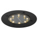 Moderní pozemní bodové svítidlo černé včetně LED IP65 Solar - Froté
