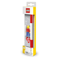 LEGO Stationery LEGO Gelové pero s minifigurkou, červené - 1 ks