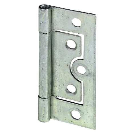 Hettich Závěs pro lamelové dveře 75 mm x 32 mm, pozinkovaná ocel, 2 ks