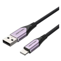 Vention MFi Lightning to USB Cable Purple 2m Aluminum Alloy Type