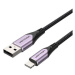 Vention MFi Lightning to USB Cable Purple 2m Aluminum Alloy Type