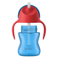 Philips Avent Hrnek s ohebným brčkem 200 ml 1 ks pro chlapce