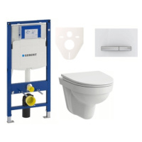 Cenově zvýhodněný závěsný WC set Geberit do lehkých stěn / předstěnová montáž+ WC Laufen Laufen 