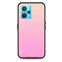 TopQ Kryt LUXURY Realme 9 Pro+ pevný duhový meruňkový 73129