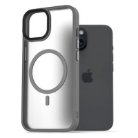 AlzaGuard Matte Case Compatible with Magsafe pro iPhone 15 Plus šedý