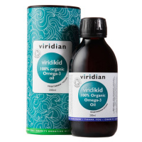 Viridian Viridikid Omega 3 Oil Organic (Bio Omega 3 olej pro děti) 200 ml