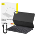 Pouzdro Magnetic Keyboard Case Baseus Brilliance for Pad 10 10.9" (black)