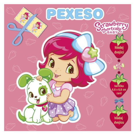 Pexeso sešitové s MAXI kartičkami Strawberry baby