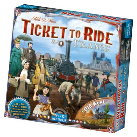 Days of Wonder Ticket to Ride - France & Old West: Map Collection 6