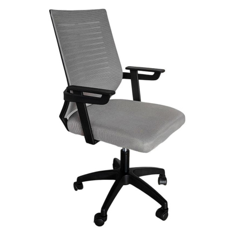 Kancelářská židle Vega 4168 šedá/černá BAUMAX