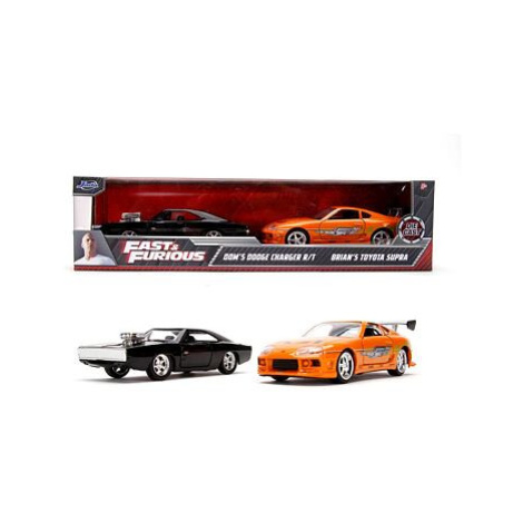 Rychle a zběsile Twin Pack Toyota Supra a Dodge Charger 1:32 Jada