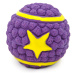 Reedog star ball, pískací latexová hračka - M 9 cm