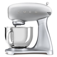 SMEG 50's Retro Style 4,8 l stříbrný, s nerezovým podstavcem